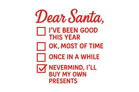 Funny Dear Santa Checklist: A Designer’s Real-World Embroidery Review