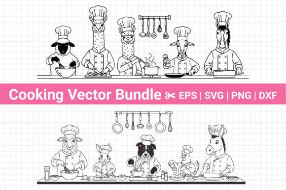Funny Farm Animal Chef Cooking Vector: A Practical Embroidery Review