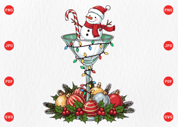 Funny Snowman Drink PNG Clipart Review for Real Embroidery Projects