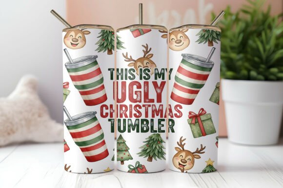 Funny Ugly Christmas Tumbler Wrap Review for Real Embroidery Projects