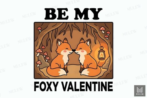 Funny Valentine's Day Fox Couple PNG Review