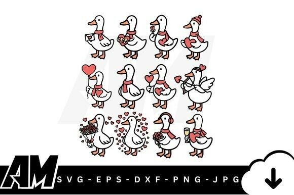 Valentine Goose Bundle SVG: A Designer’s Real-World Review
